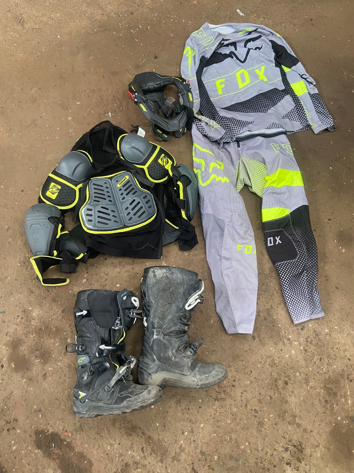 crosspak compleet fox kenny alpinestars, Ophalen of Verzenden, Tweedehands, Laarzen