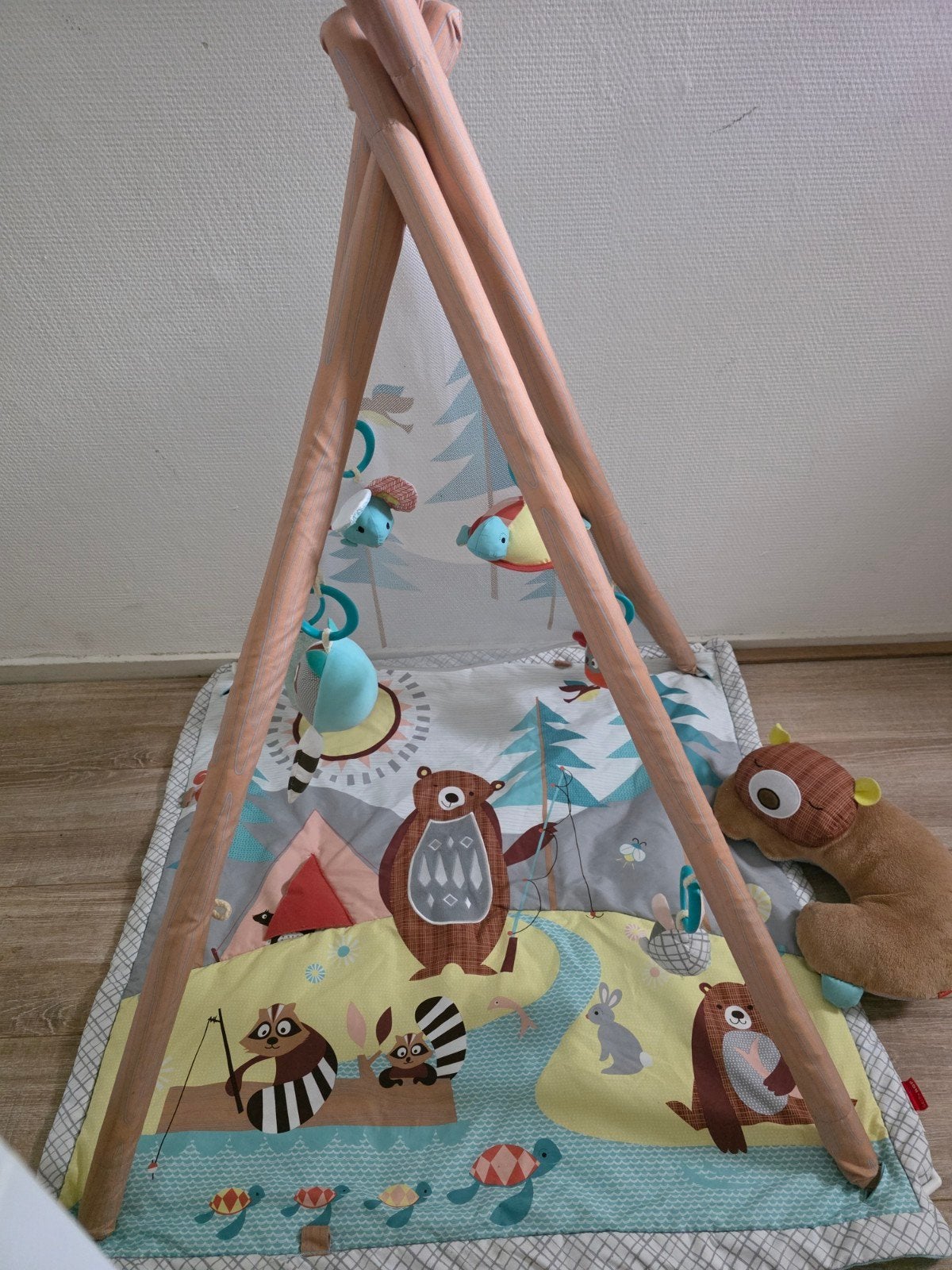 Skip Hop Camping Cubs Activity Gym Speelkleed Babygym, Kinderen en Baby's, Speelgoed | Babyspeelgoed, Ophalen, Zo goed als nieuw
