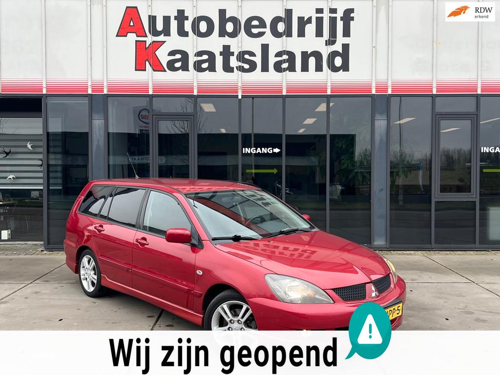 Mitsubishi Lancer Station Wagon 1.6 Intense - AIRCO - Elekt, Auto's, Voorwielaandrijving, Stof, Gebruikt, Zwart