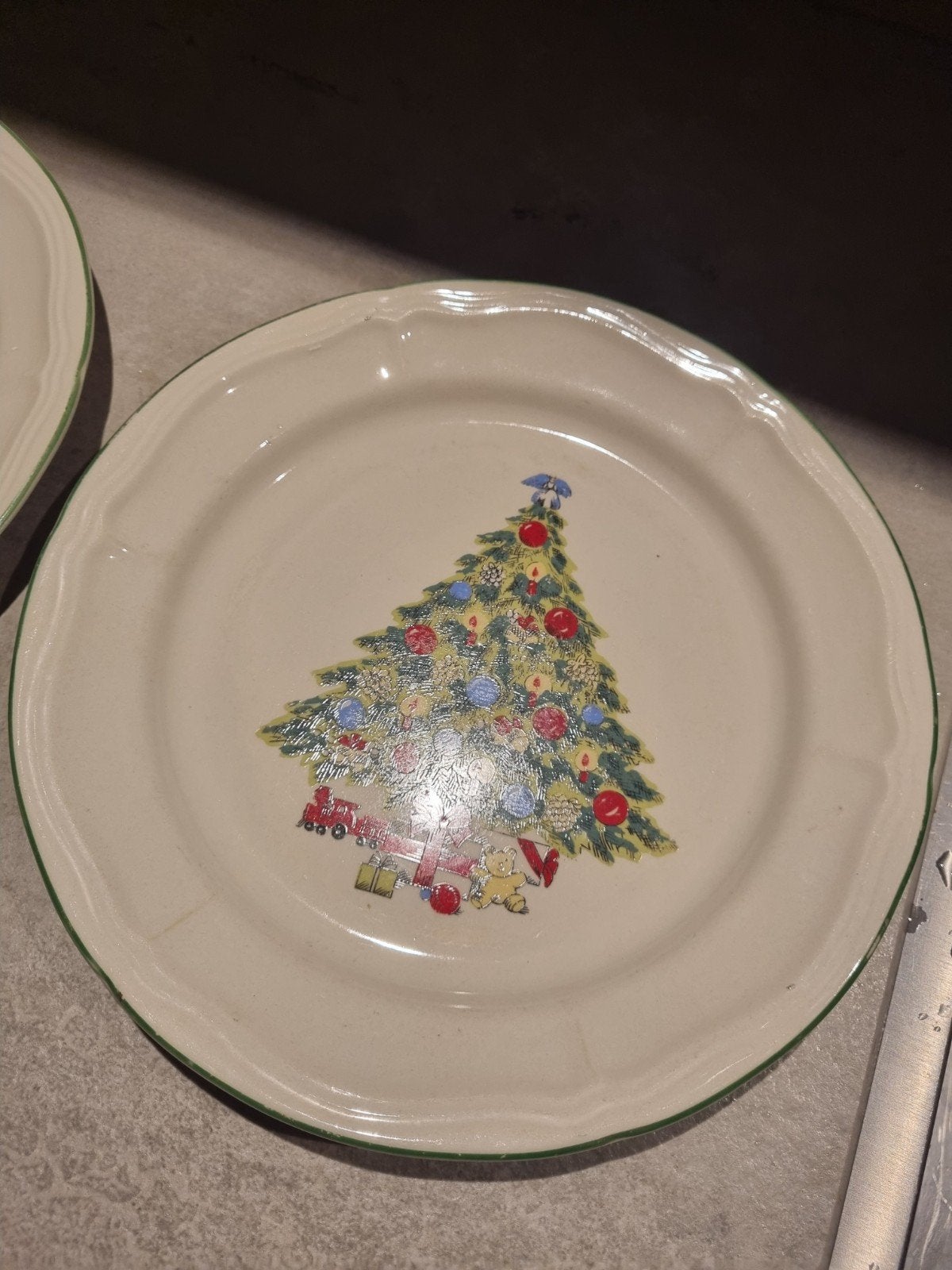3 mooie kerstborden €10, Ophalen of Verzenden, Zo goed als nieuw, Porselein, Overige stijlen