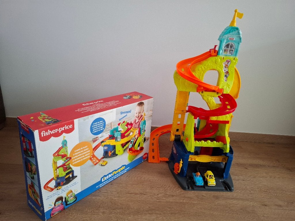 Fisher Price Little People zit en sta stad, Kinderen en Baby's, Speelgoed | Fisher-Price, Ophalen, Zo goed als nieuw, Speelset