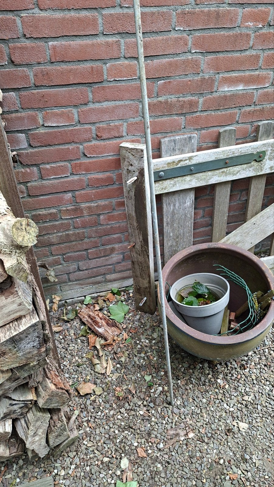 Aardpen gegalvaniseerd 3 meter lengte, Ophalen, Nieuw, Kabel of Snoer