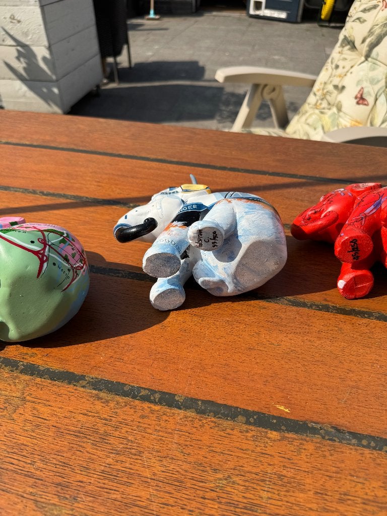 te koop Olifanten, Ophalen of Verzenden, Zo goed als nieuw, Wild dier, Beeldje of Figuurtje