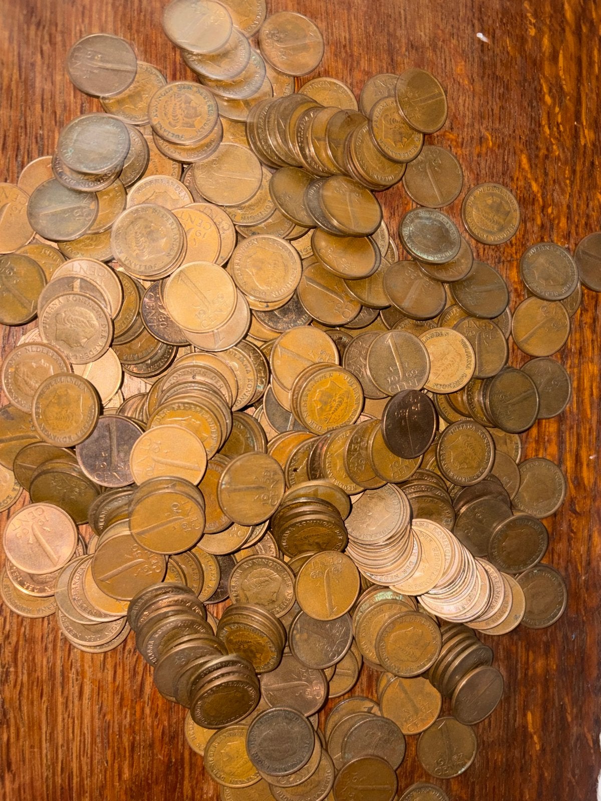 Grote partij Nederlandse 1 cent munten (ca. 1900-1980), Postzegels en Munten, Munten | Nederland, Ophalen, Koningin Wilhelmina