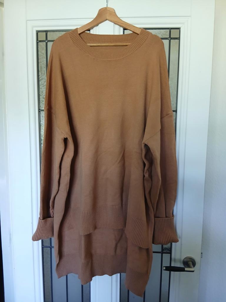 Trui merk Composition maat 2xl (52-56), Kleding | Dames, Grote Maten, Ophalen of Verzenden, Zo goed als nieuw, Bruin, Trui of Vest