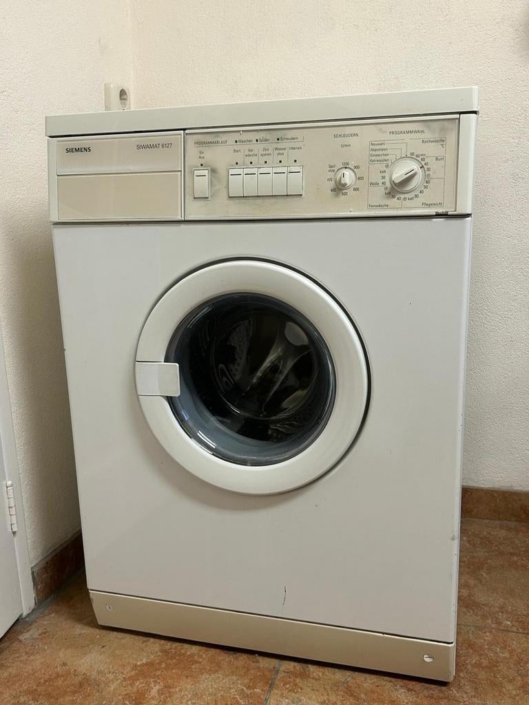 Siemens Siwamat 6127 Wasmachine - Gebruikt, Gebruikt, Ophalen of Verzenden, Voorlader, 85 tot 90 cm