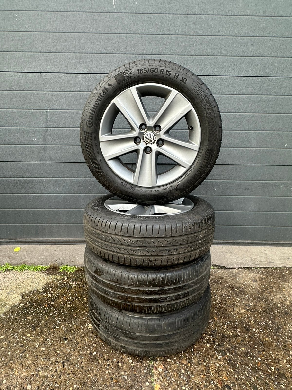 Volkswagen Polo velgen 15 inch 5x100 185/60/15, Ophalen, 15 inch, Velg(en), 185 mm