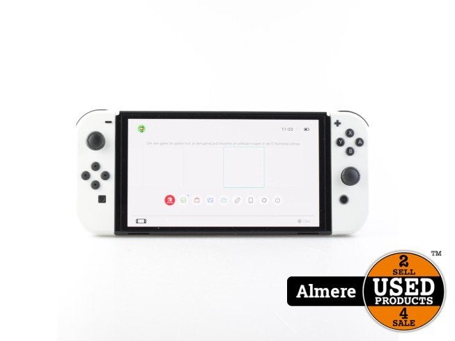 Nintendo Switch OLED Wit | Nette staat