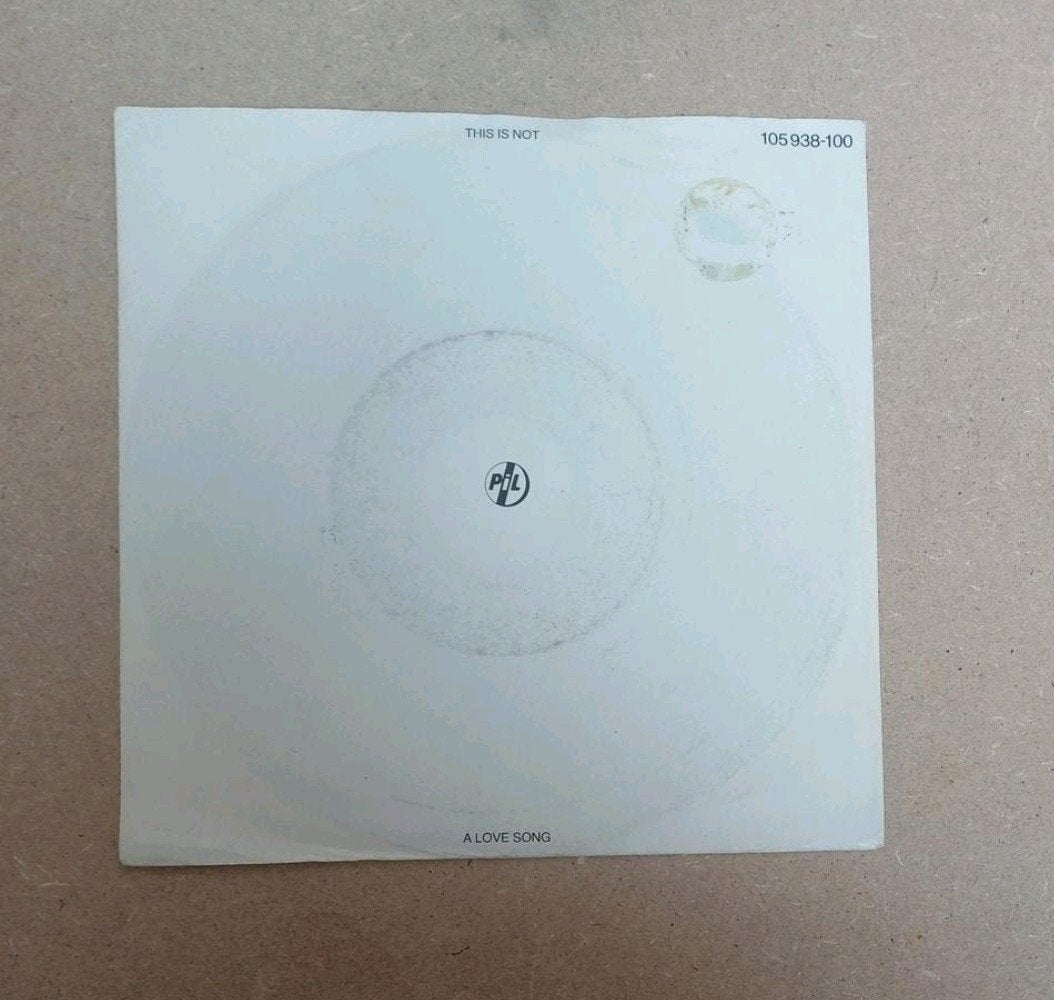 PIL - This Is Not A Love Song, Cd's en Dvd's, Gebruikt, 7 inch, Ophalen of Verzenden, Pop