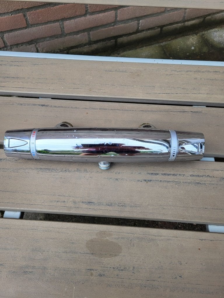 Grohe thermostatische douchkraan, Doe-het-zelf en Verbouw, Sanitair, Ophalen, Gebruikt, Chroom, Douche