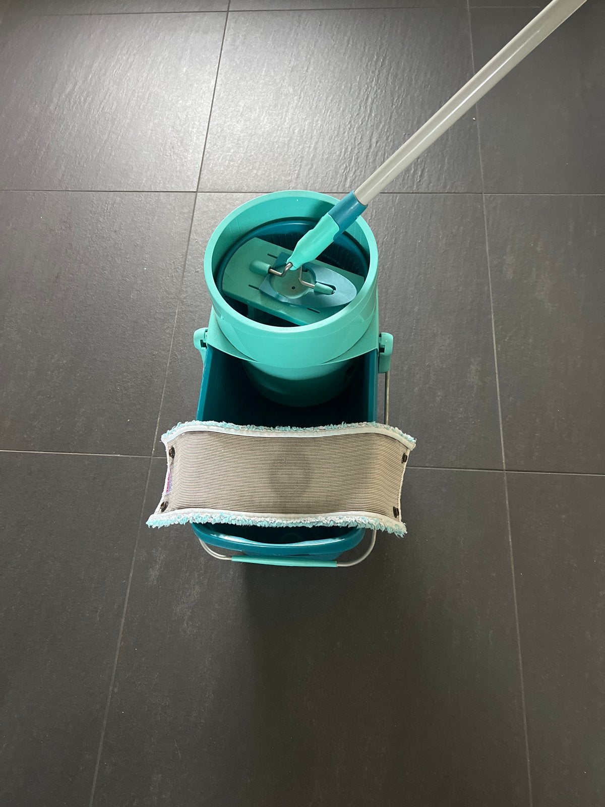 Leifheit dweilsysteem met emmer en dweil, Ophalen, Dweilemmer, -bak, of -wagen