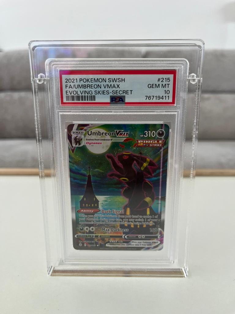 Psa 10 Moonbreon 215 Umbreon Evo, Ophalen of Verzenden, Nieuw