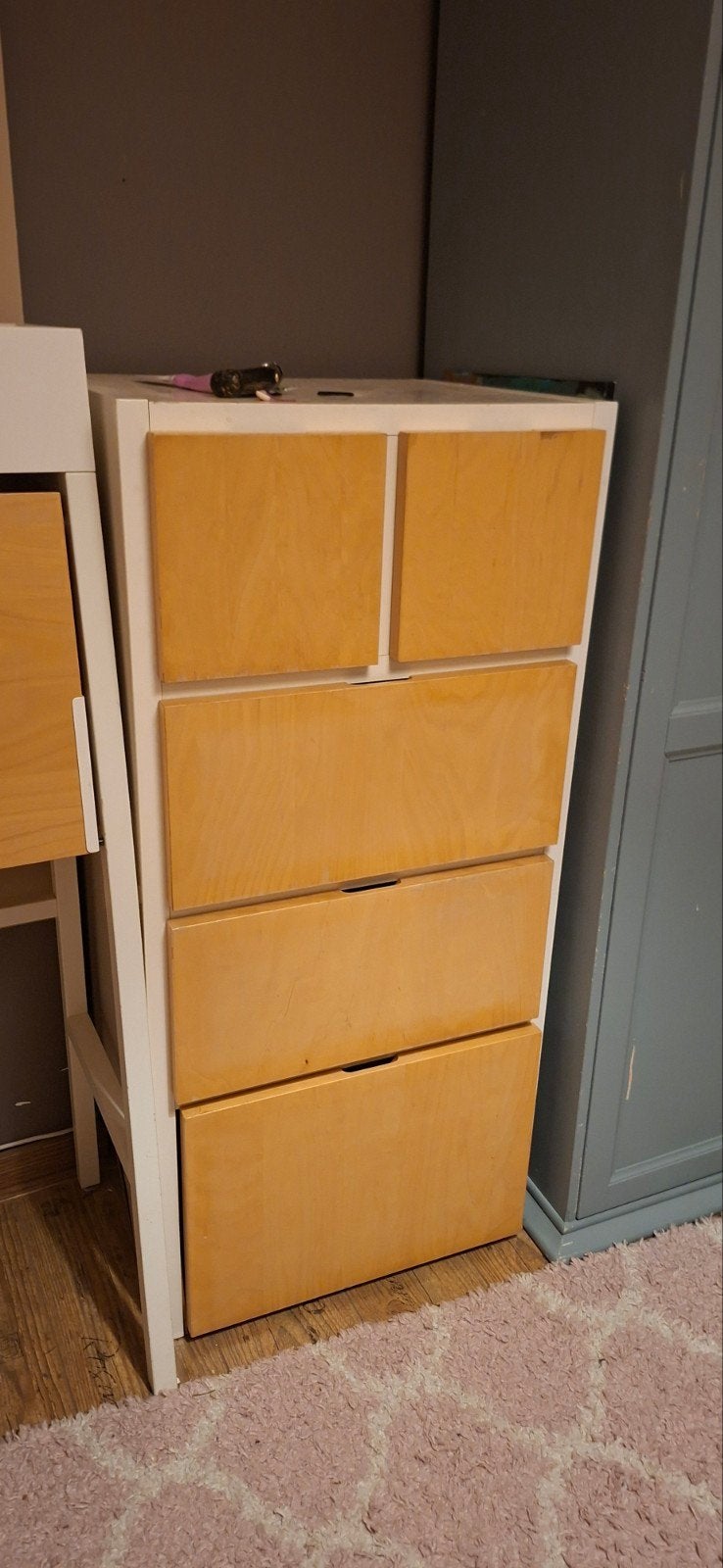 gratis ikea ladekast, Huis en Inrichting, Kasten | Ladekasten, Ophalen, Gebruikt, 50 tot 100 cm, 3 of 4 laden