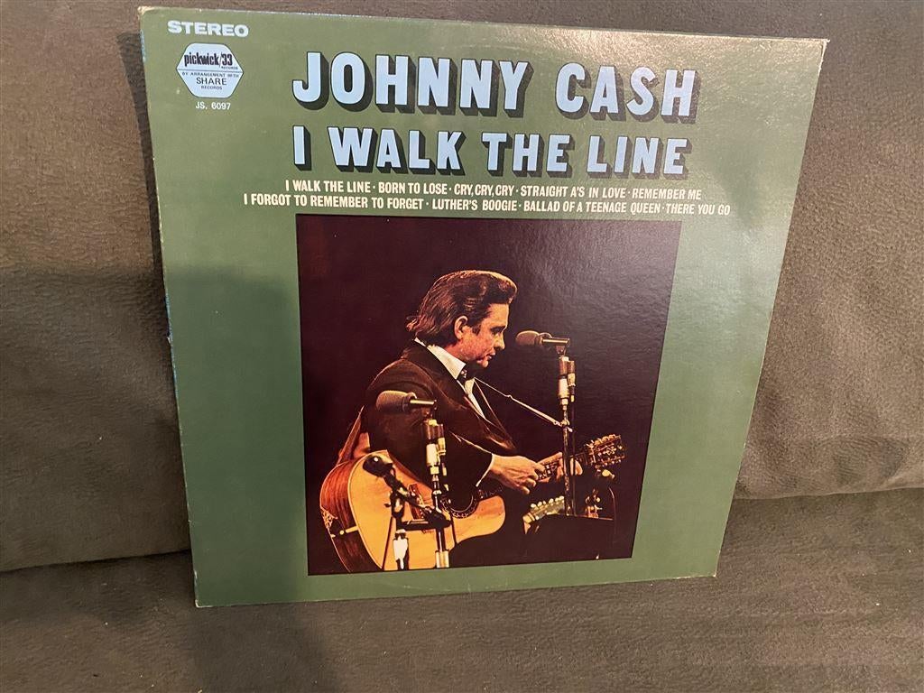 Johnny Cash - i walk the line LP [1007], Cd's en Dvd's, Vinyl | Rock, Zo goed als nieuw, Poprock, 12 inch, Verzenden
