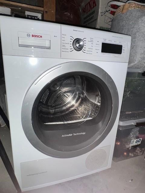 BOSCH warmtepomp energiezuinige DROGER uit HomeProfessional, Ophalen, 6 tot 8 kg, Gebruikt, Voorlader