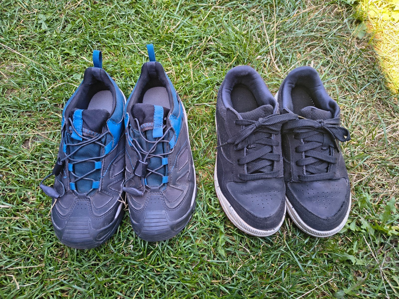Set wandelschoenen en leren sneakers maat 35, Ophalen, Jongen of Meisje, Schoenen, Decathlon