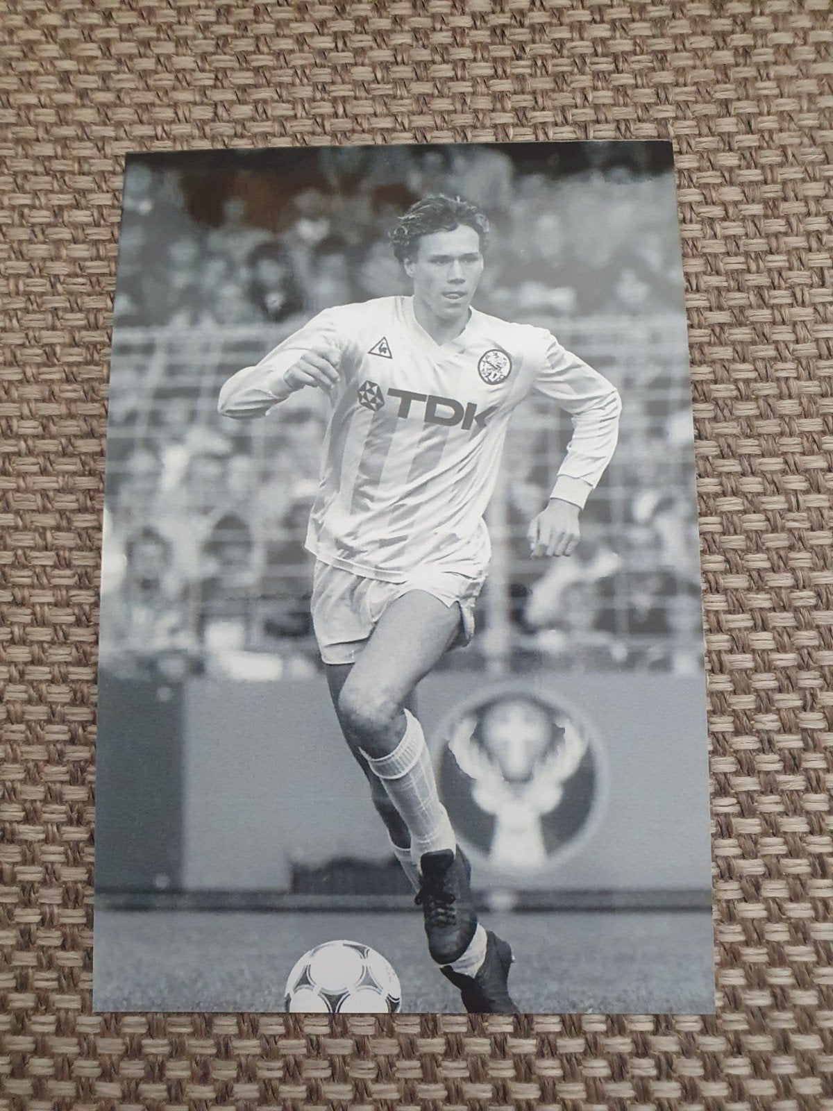 Marco van Basten Ajax, Verzamelen, Sportartikelen en Voetbal, Ophalen of Verzenden, Zo goed als nieuw, Ajax, Poster, Plaatje of Sticker