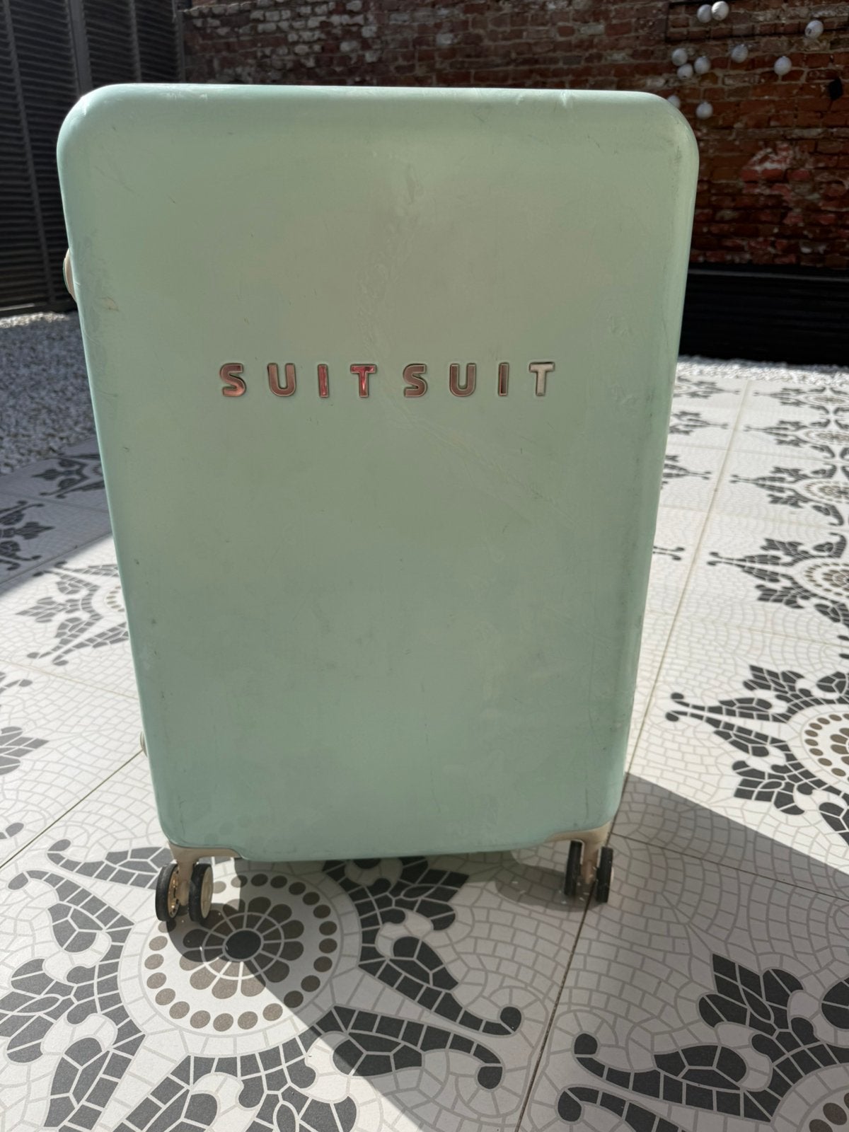 Suit Suit koffer, Gebruikt, Hard kunststof, 45 tot 55 cm, 70 cm of meer