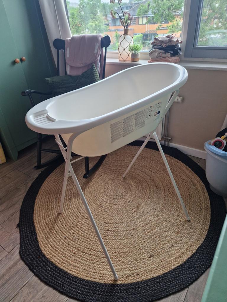 Baby badje met standaard, Ophalen, Gebruikt, Badje