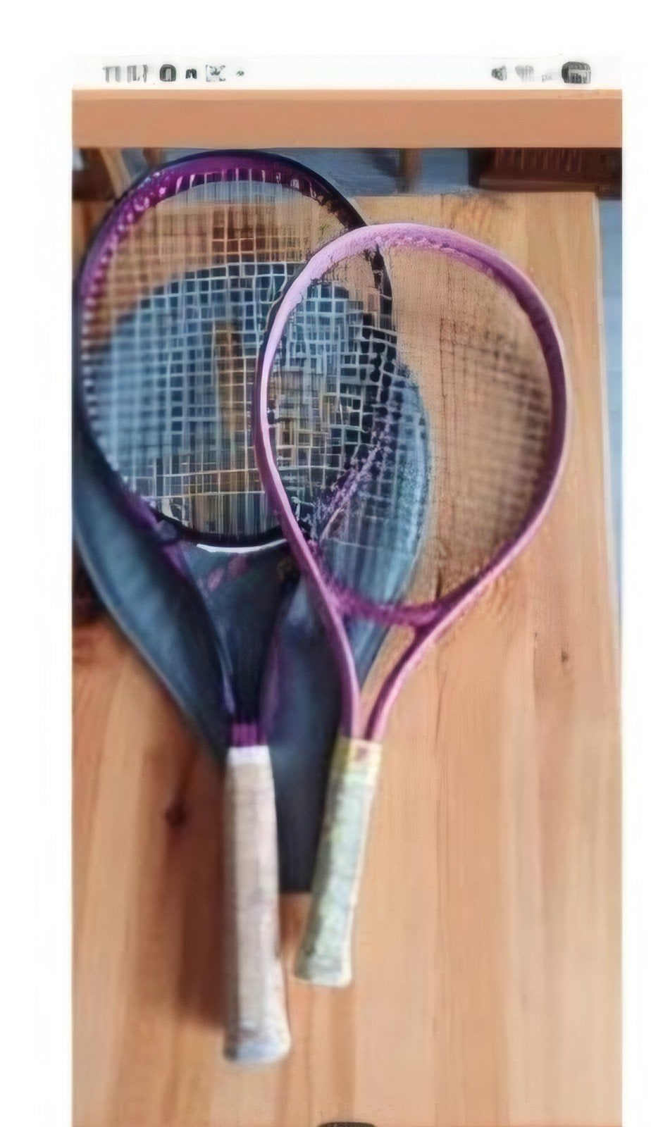 2 tennisrackets en1 hoes, Ophalen, Racket