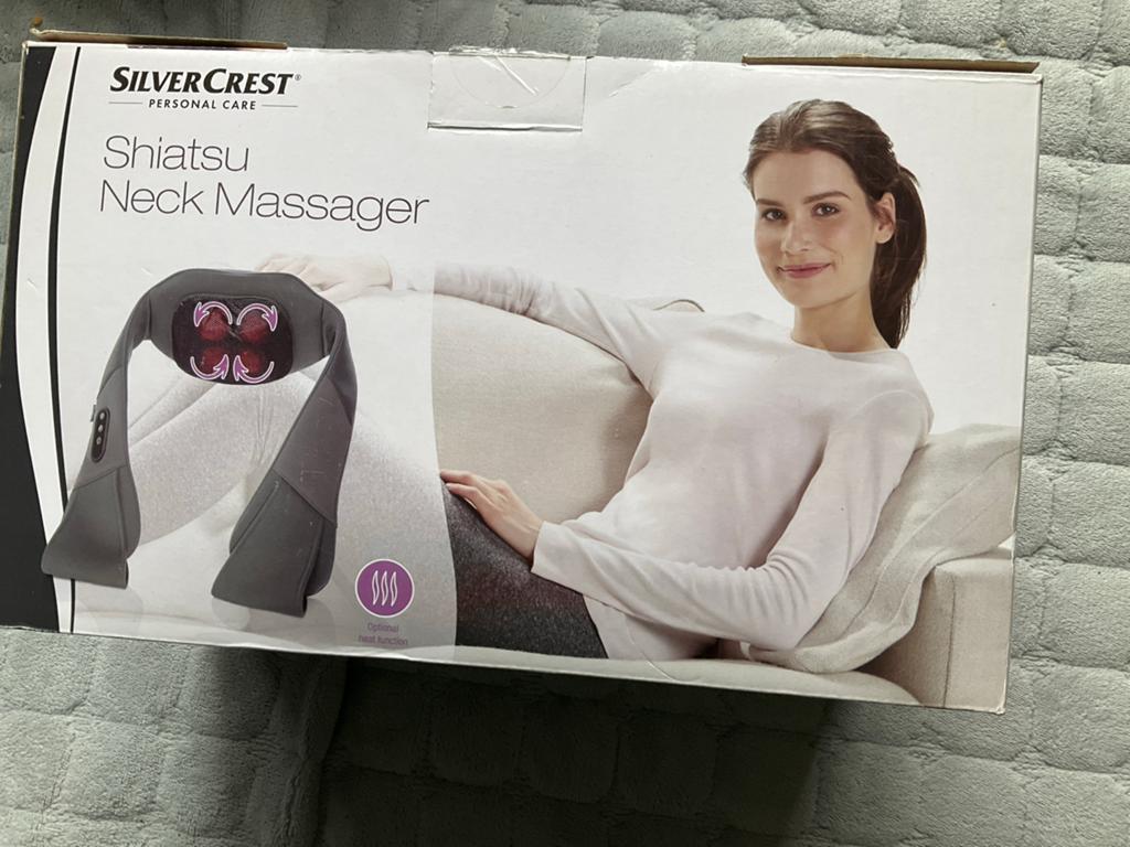 SilverCrest Shiatsu Nekmassager met warmtefunctie, Sport en Fitness, Ophalen of Verzenden, Nieuw, Apparaat
