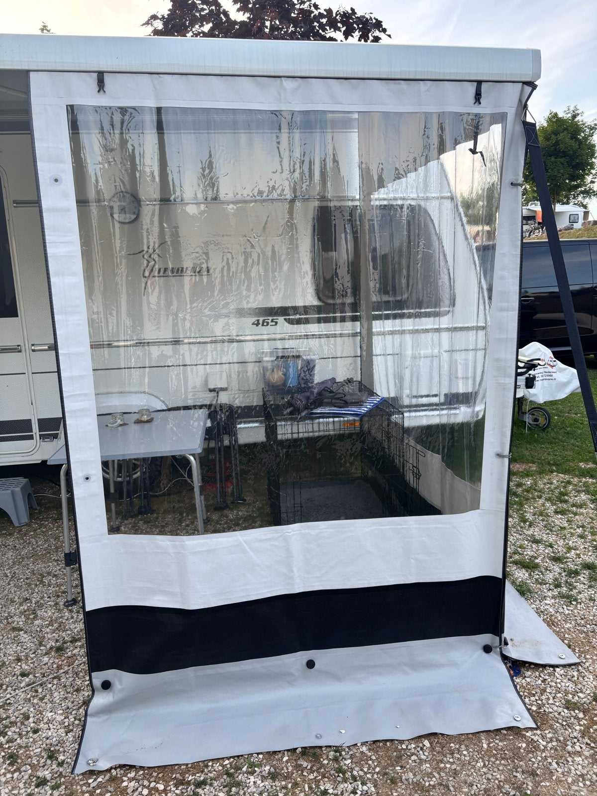 Thule Omnistor zijwanden en ged. Voorwand voor luifel, Ophalen of Verzenden, Gebruikt