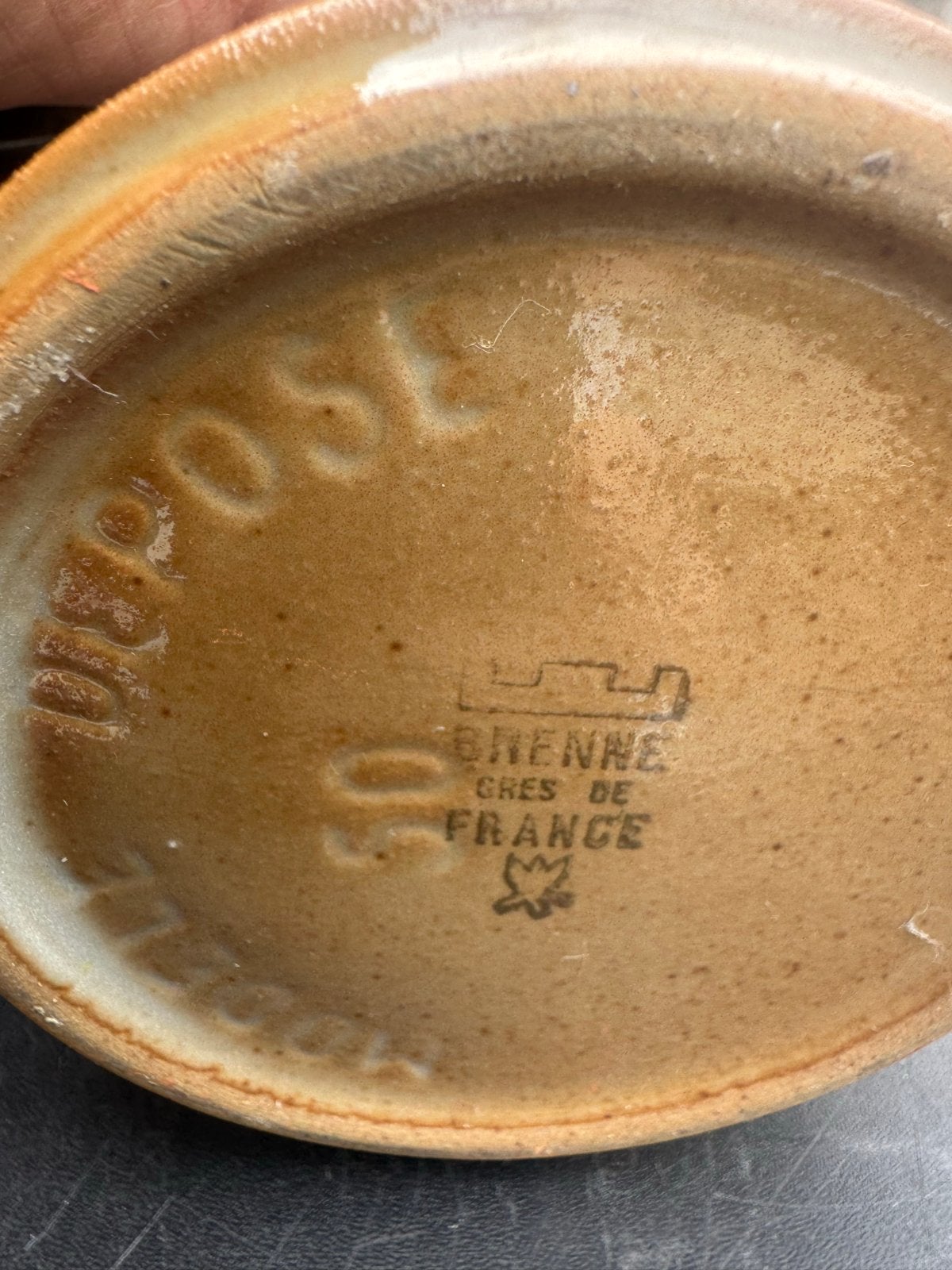 Vintage GRES DE FRANCE Brenne Aardewerken Kan, Ophalen