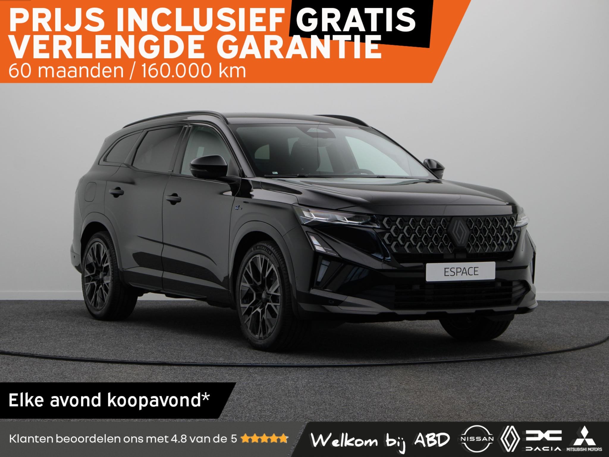 Renault Espace E-Tech full hybrid 200pk esprit Alpine 7p. |, Auto's, Dealer onderhouden, Euro 6, 1199 cc, 2 kWh