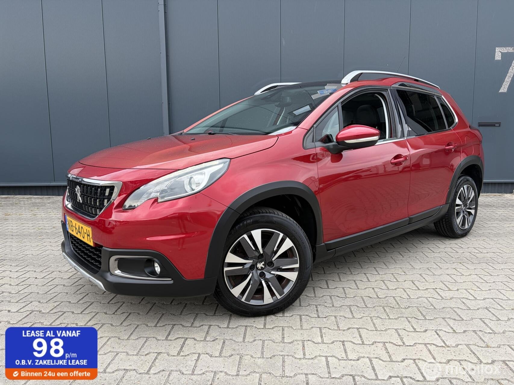 Peugeot 2008 1.2 PureTech Blue Lease Executive Nieuwe Distri, Auto's, Voorwielaandrijving, Dealer onderhouden, Euro 6, Bedrijf