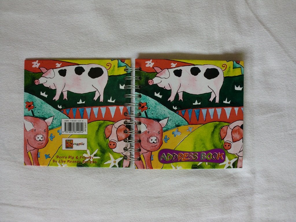 nieuw, leuk ringspiraal Address Book (Engels), Diversen, Ophalen of Verzenden, Gebruikt