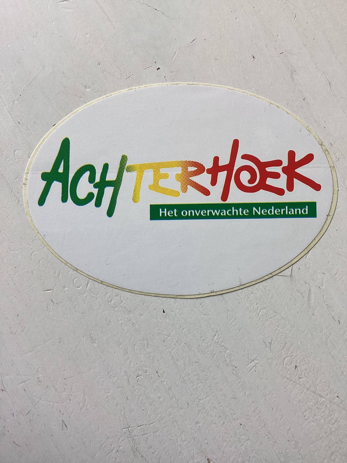 Sticker Achterhoek, Verzenden, Zo goed als nieuw