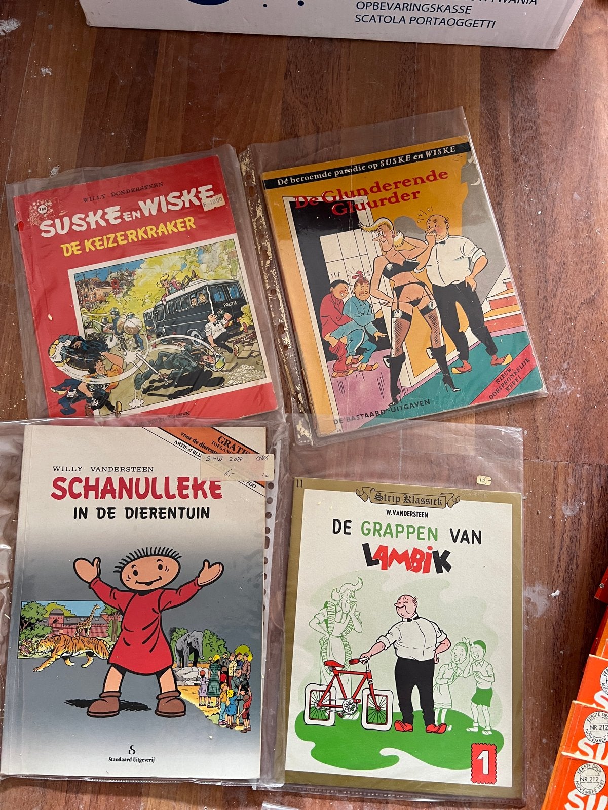 Parodie en speciale uitgaven Suske en Wiske, Meerdere stripboeken, Ophalen of Verzenden, Gelezen