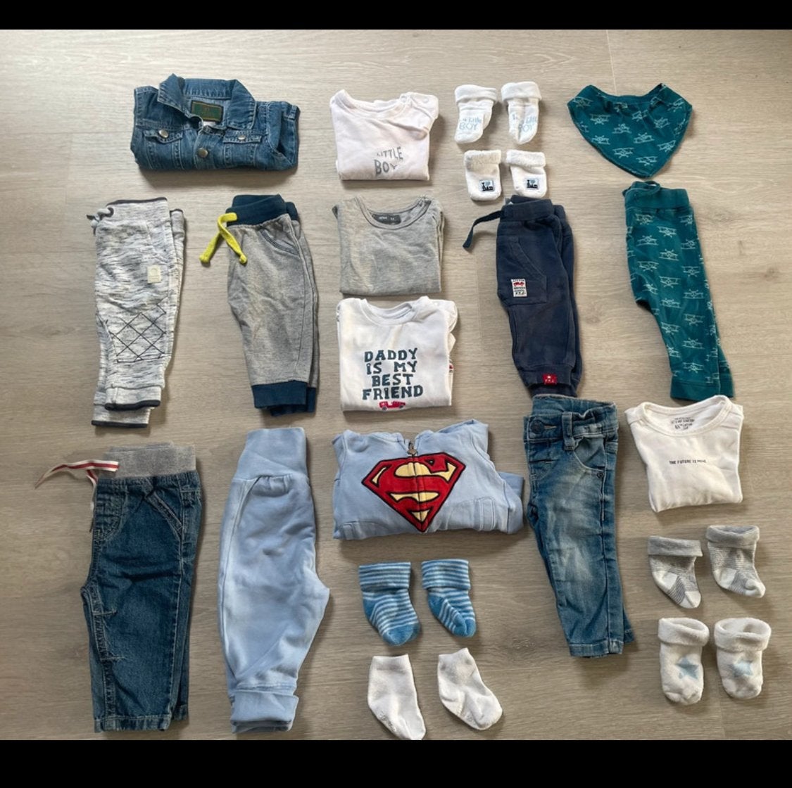 Babykleding pakket maat 62 - Jongen, Kinderen en Baby's, Ophalen of Verzenden, Gebruikt, Maat 62