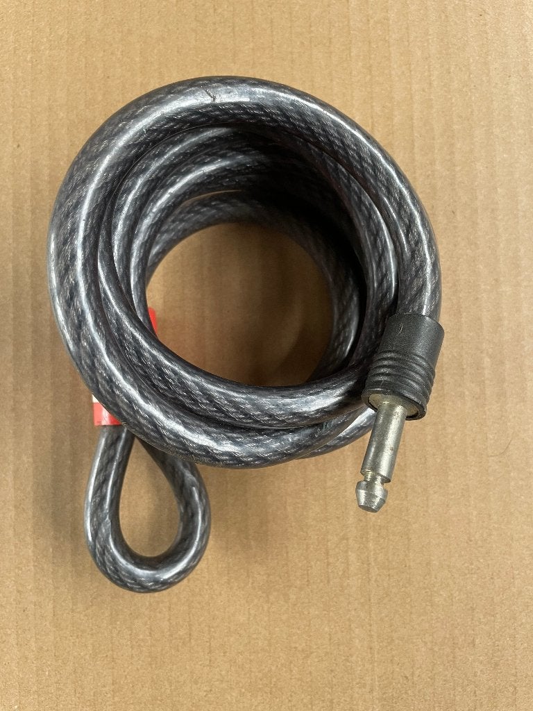 AXA insteekkabel en RVS kabel geplastificeerd+ slot., Ophalen of Verzenden, Nieuw