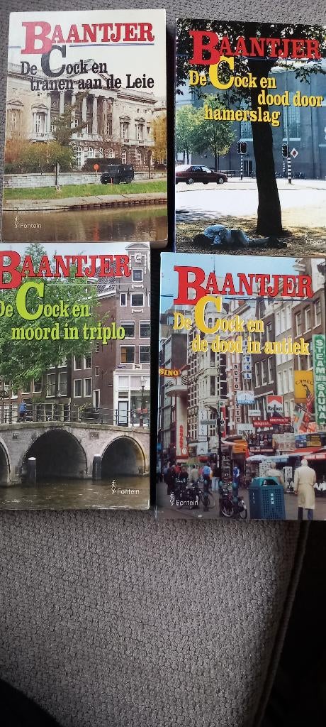 Diverse Baantjer boeken, Boeken, Detectives, Ophalen, Zo goed als nieuw, Baantjer