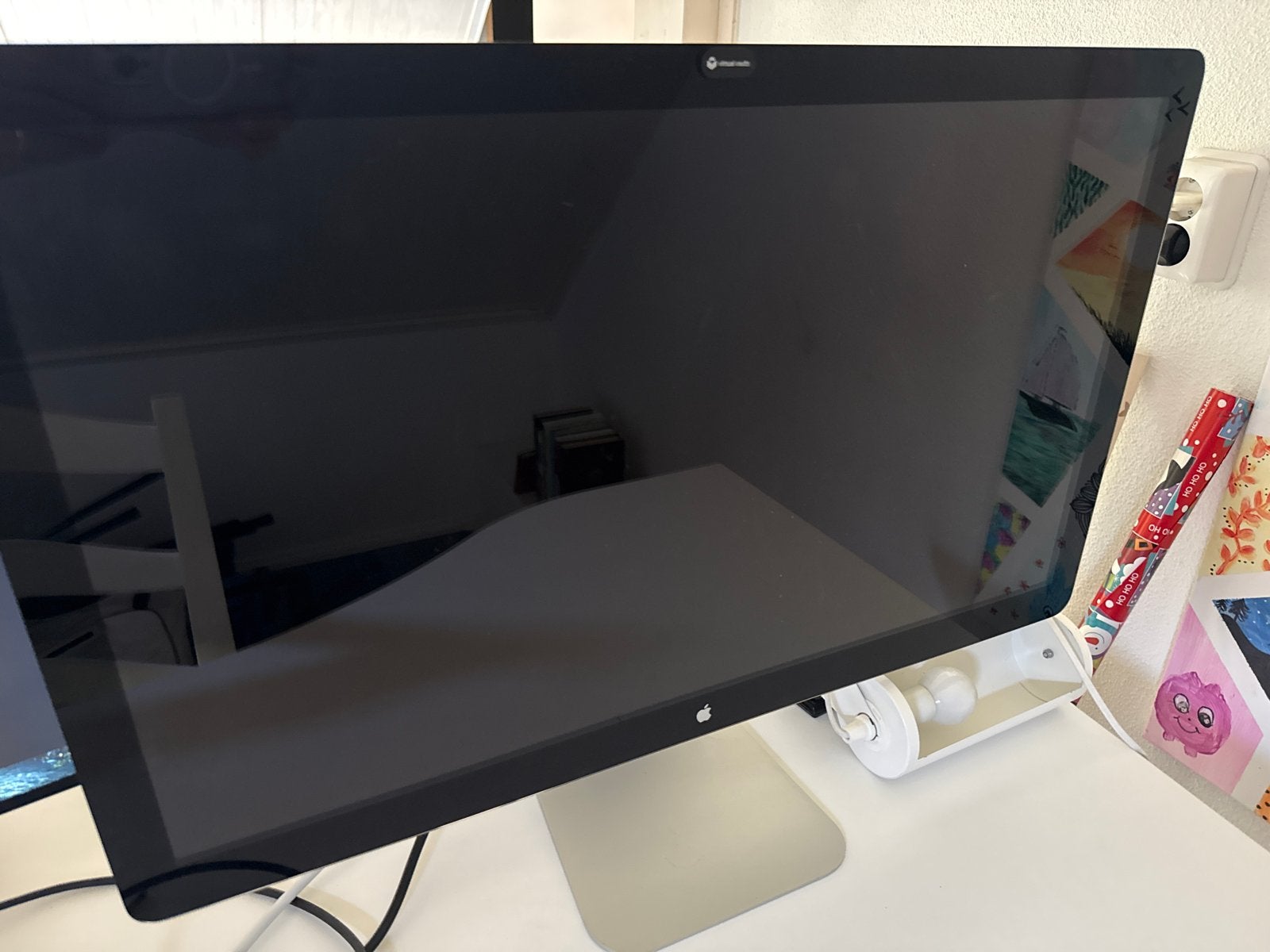 Apple Thunderbolt Display 27 inch, Ophalen, IPS, Zo goed als nieuw, Quad HD (2K)
