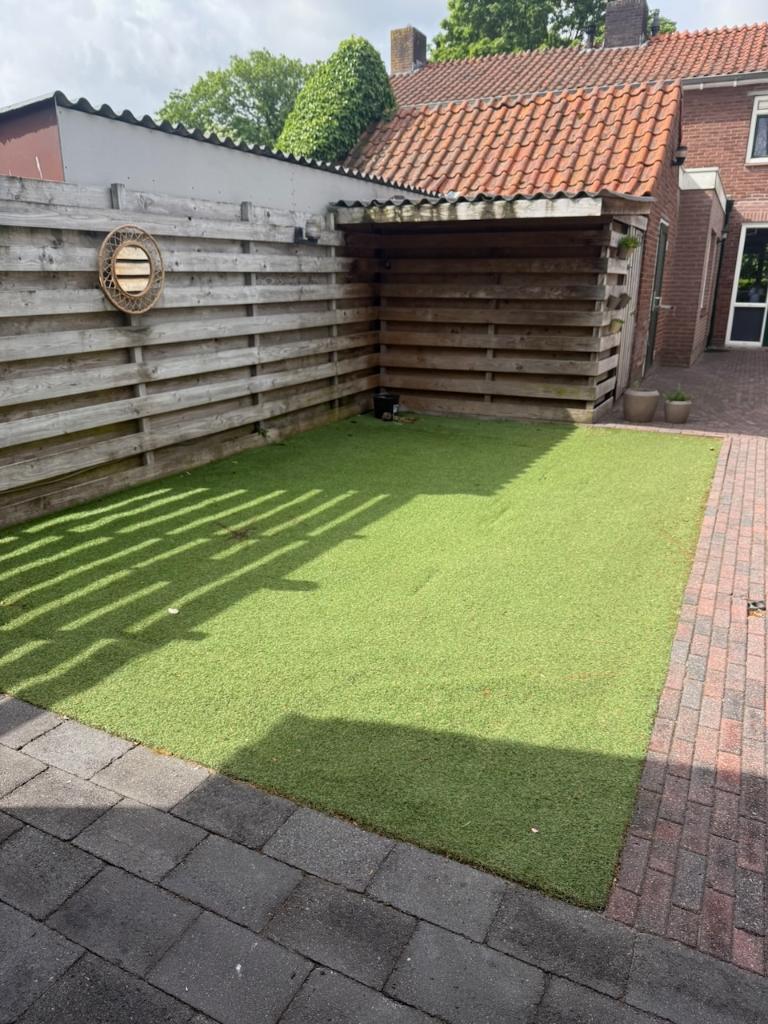 Kunstgras 5,9 bij 3,6m, Tuin en Terras, Gras en Kunstgras, Ophalen, Gebruikt, 20 m² of meer, Kunstgras
