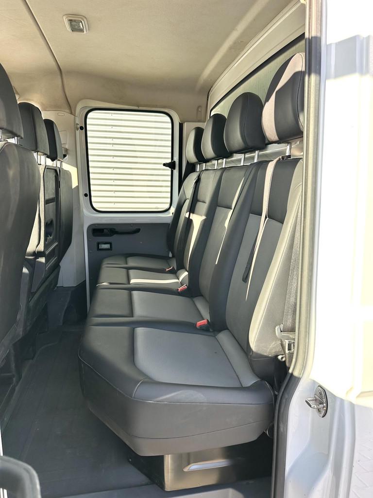 MAN TGE 35 2.0 180PK L4 DC openlaadbak LANG dubbele cabine, Auto's, Voorwielaandrijving, Stof, Gebruikt, Euro 6