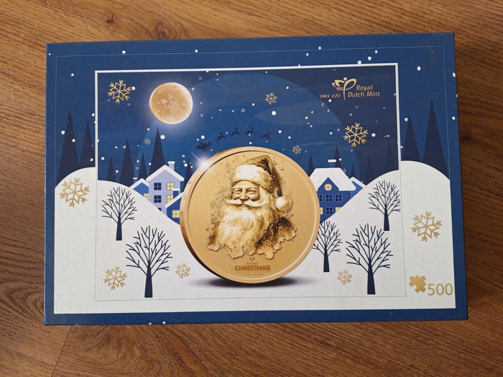 Gratis kerst puzzel, Ophalen, 500 t/m 1500 stukjes