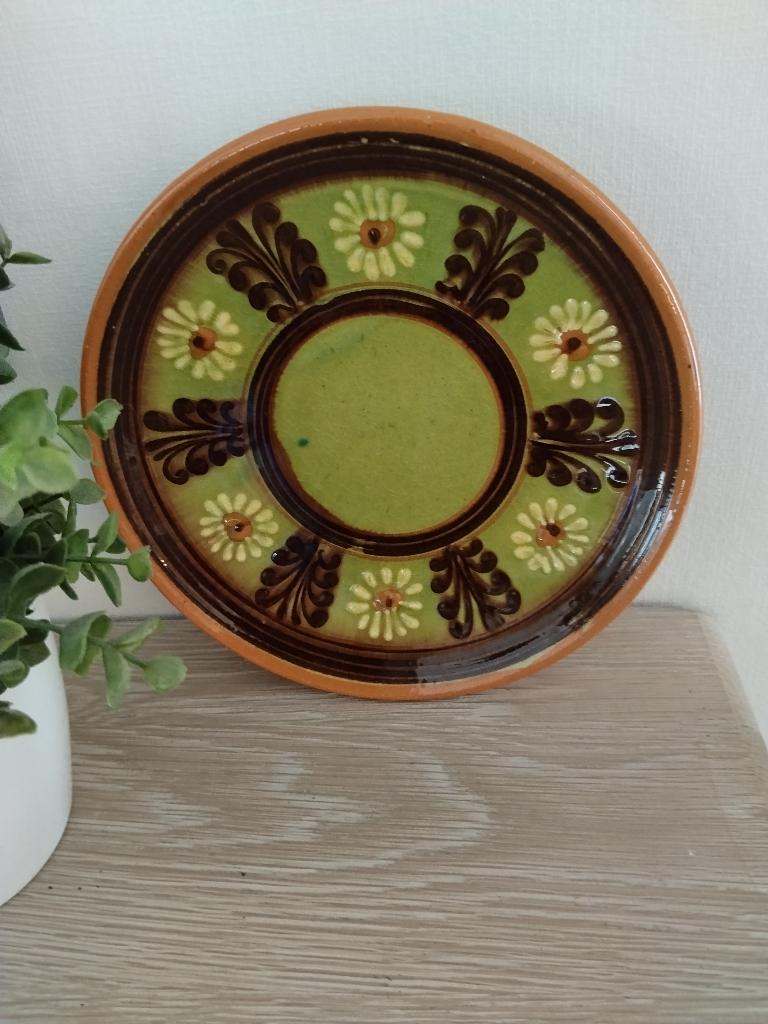 vintage keramische wandschotel, Antiek en Kunst, Ophalen of Verzenden