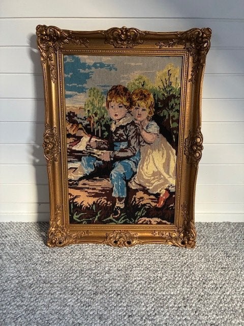 Barok schilderijlijst, Ophalen, Gebruikt, Schilderijlijst, 75 cm