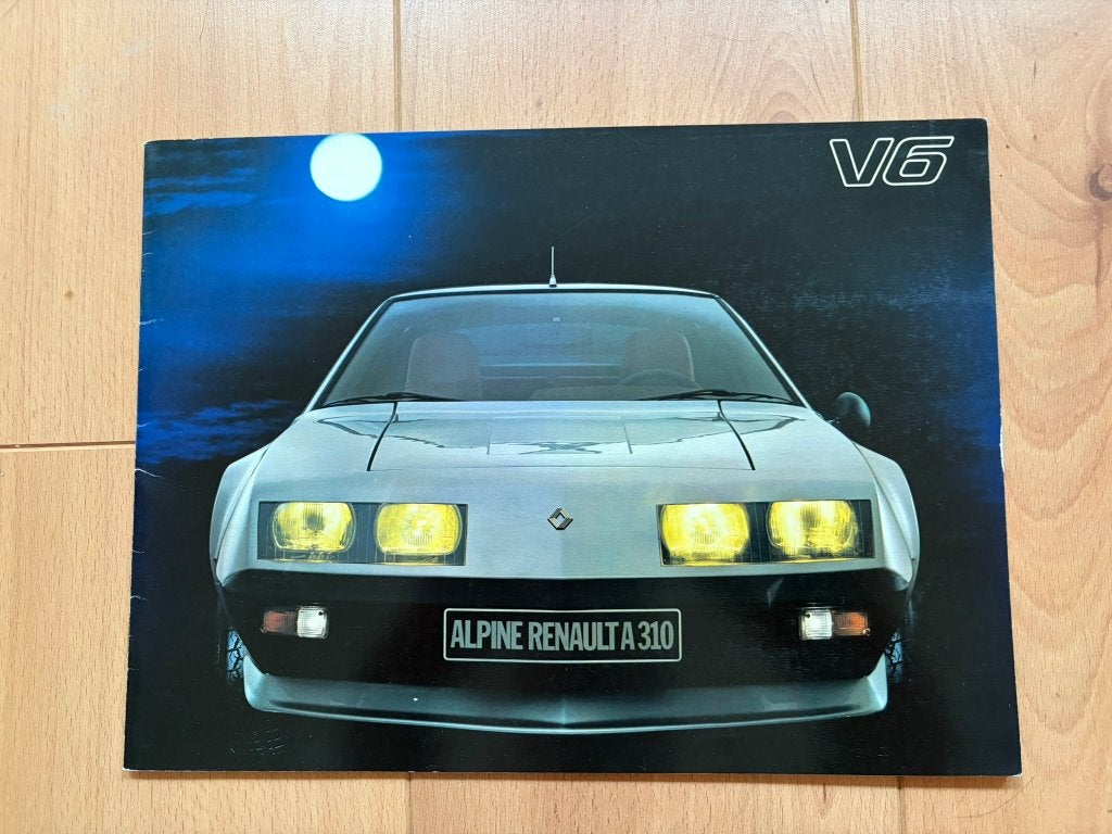 Alpine-Renault A310  - ,Dikke folder - Catalogus, Alpine-Renault, Ophalen of Verzenden, Zo goed als nieuw, Renault
