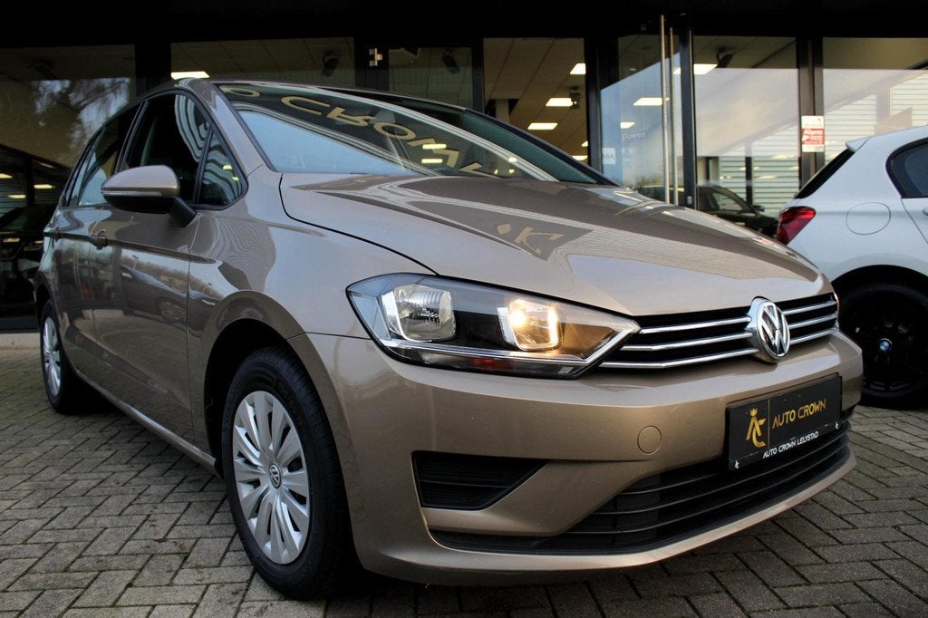 Volkswagen Golf Sportsvan 1.2 TSI Trendline BJ.2015 cruise c, Gebruikt, Euro 6, 4 cilinders, Bruin