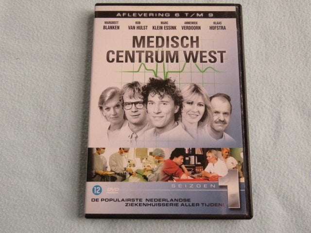 Nostalgie: DVD Medisch Centrum West aflevering 5 tm 9, Seizoen 1, Drama, Zo goed als nieuw, Inclusief doosje