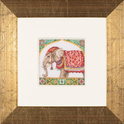 Borduurpakket Oriental style - Elephant 35016, Geen, Geen, Nieuw, Ophalen of Verzenden