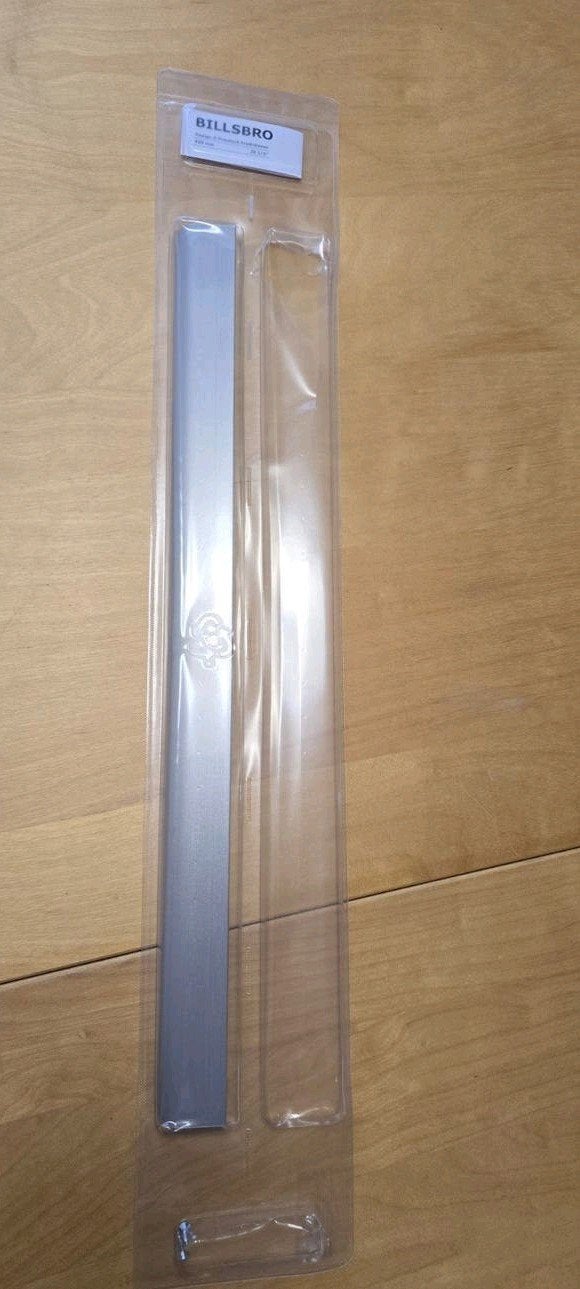 IKEA BILLSBRO handgreep 520 mm, zilverkleurig, nieuw, Ophalen of Verzenden, Nieuw
