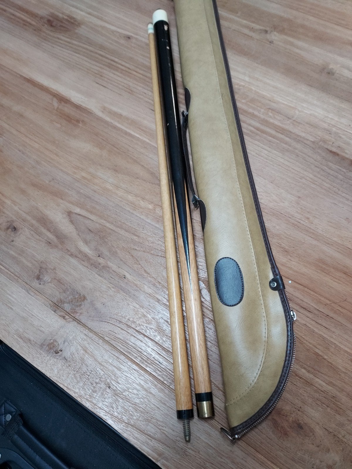 biljard keu in etui / tas, Ophalen, Gebruikt, Keu of Ballen