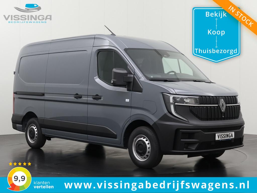Renault Master E-Tech L2H2 Long Range Advance 87 kWh Grijs, Auto's, Bestelauto's, Bedrijf, Te koop, ABS, Achteruitrijcamera, Airbags