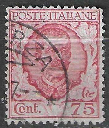 Italie 1925/1927 - Yvert 183 - Victor Emmanuel III (ST), Verzenden, Gestempeld