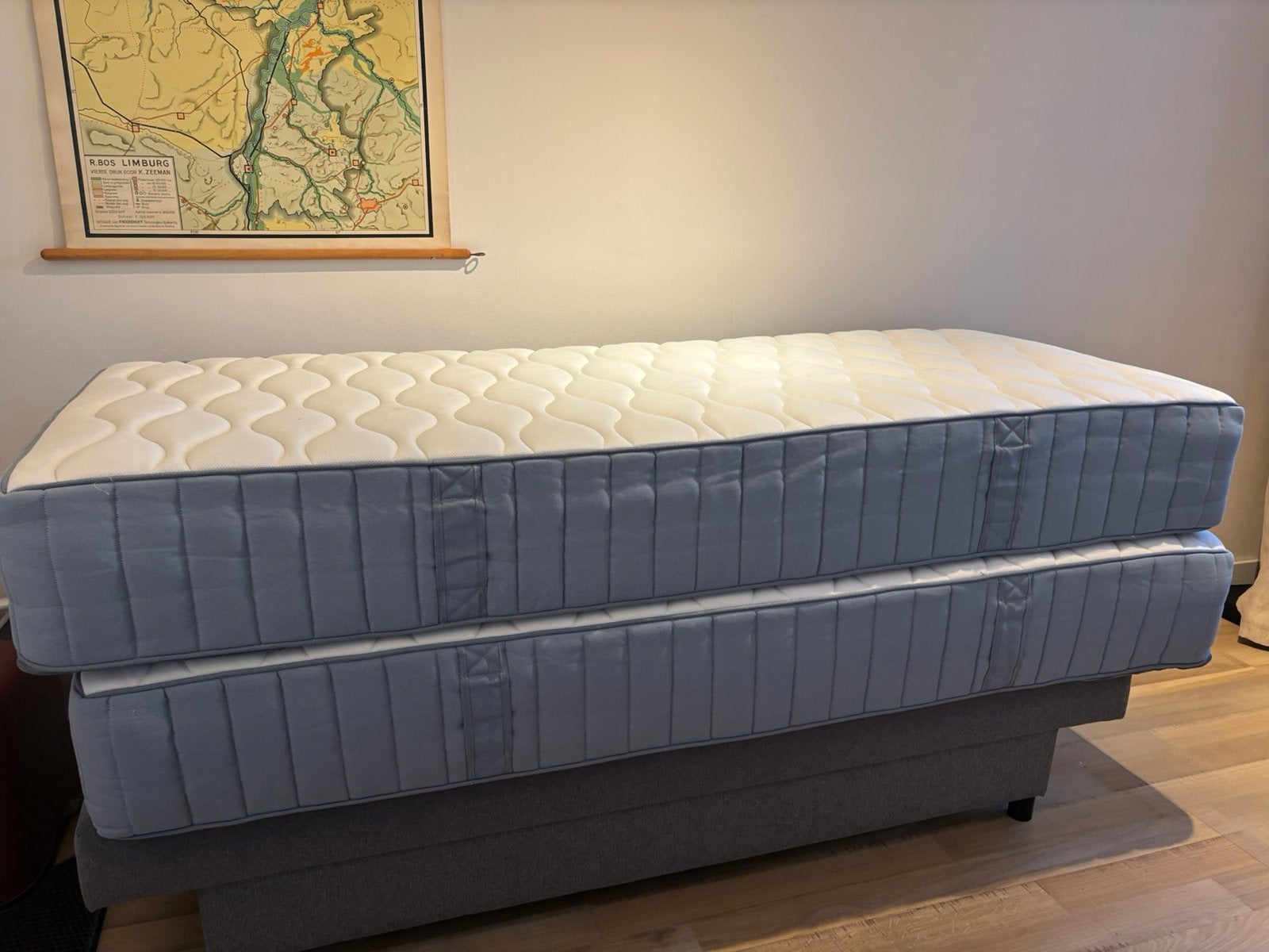 IKEA Matras VAGSTRANDA 2x 80x200cm, Ophalen, Gebruikt, Eenpersoons, 80 cm